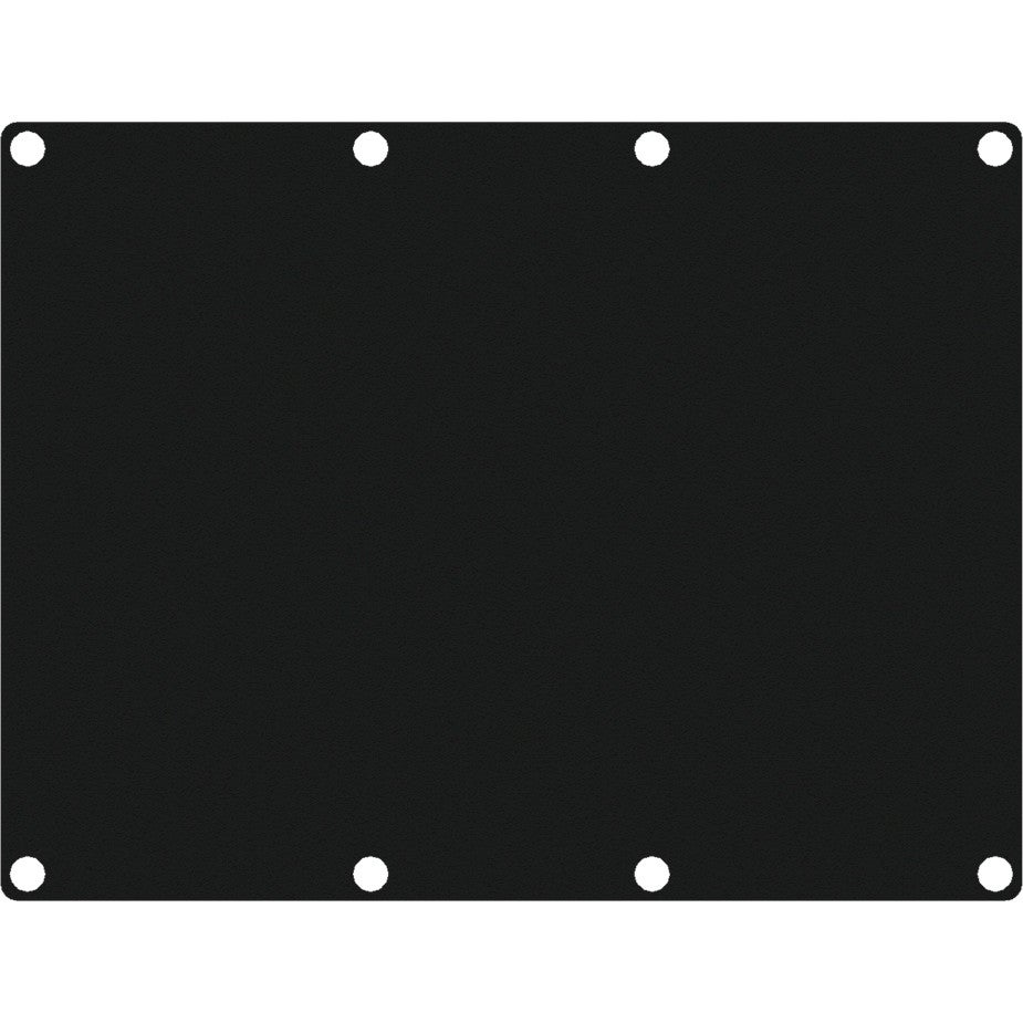 Caymon CASY301/B blindplaatje staal, 3 modules breed voor CASY-chassis