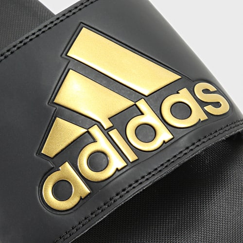 Claquettes Adilette Comfort GY1946 Noir Doré