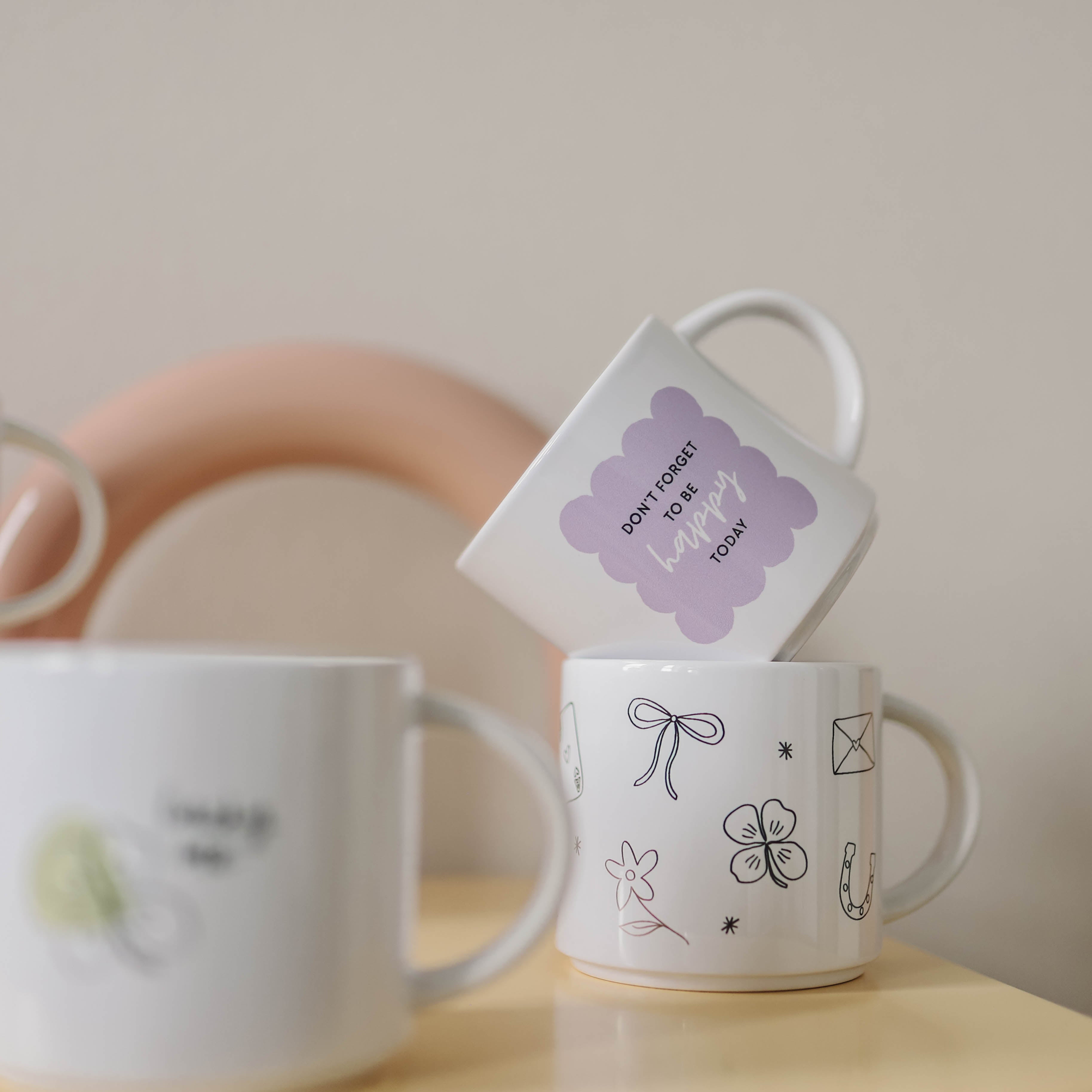 Jumbo-Tasse „Lucky“