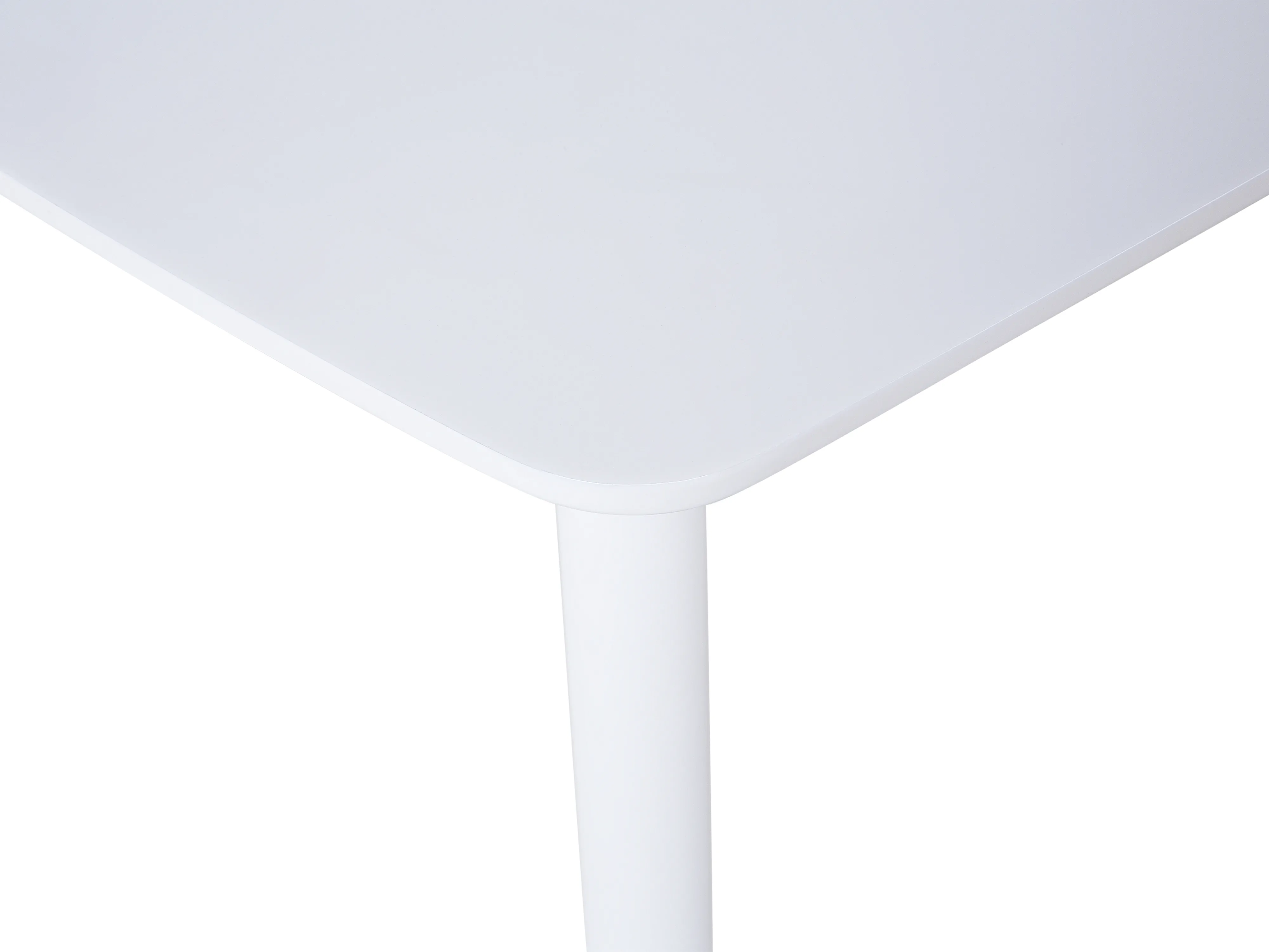 Eettafel uitschuifbaar SANFORD Wit 90 cm 150/195 cm