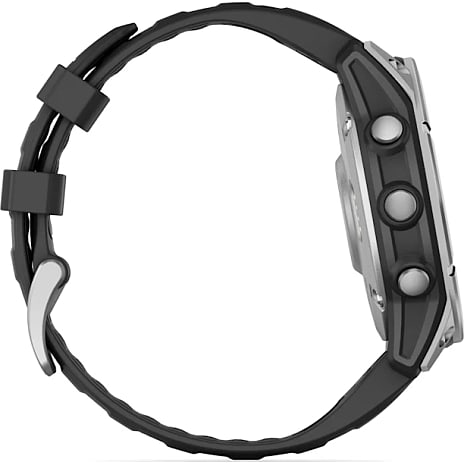 Garmin Fenix E smartwatch - sort/sølv