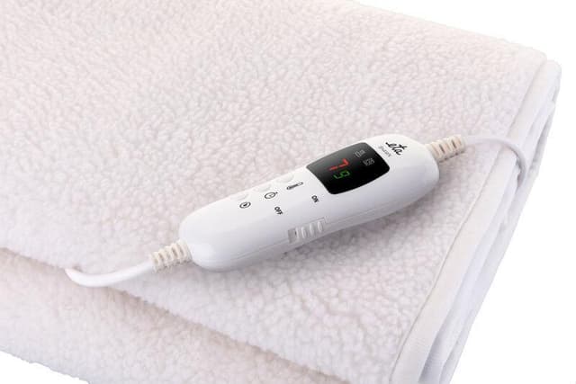 ETA elektrisk opvarmet tæppe 532590000 Antal opvarmningsniveauer 9, antal personer 1, vaskbart, fjernbetjening, fleece og polyester, 60 W, beige