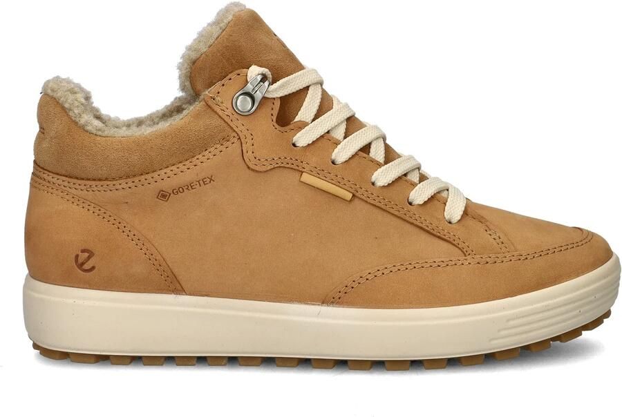 ECCO Soft 7 Tred W Dames halfhoge laars van nubuck met Gore-Tex Bruin Size: 36 (UK 3.5-4)