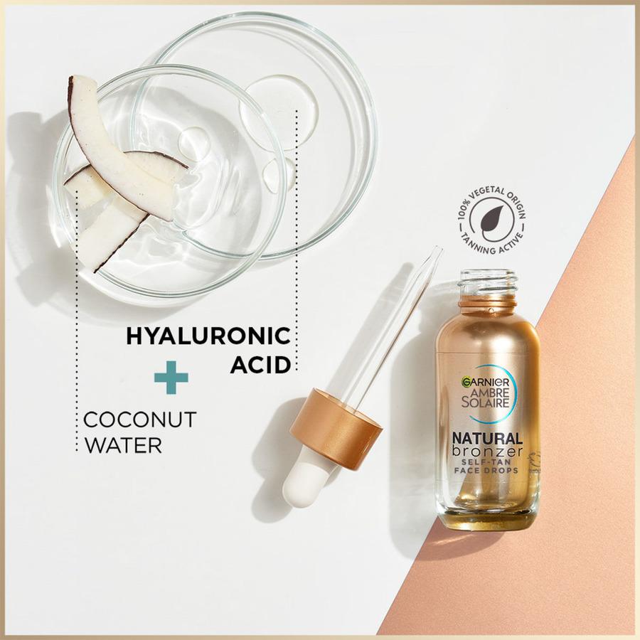 Garnier Ambre Solaire Natural Bronzer Self Tan Drops 30ml