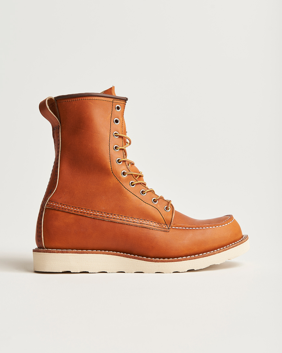 Red Wing Shoes Moc Toe High Boot Oro Legacy Leather