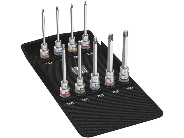 Wera 8767 C HF 3, Vingemoment nøgle, T20, T25, T27, T30, T40, T45, T50, T55, T60, Metallic, Stål, CE, 1,27 cm
