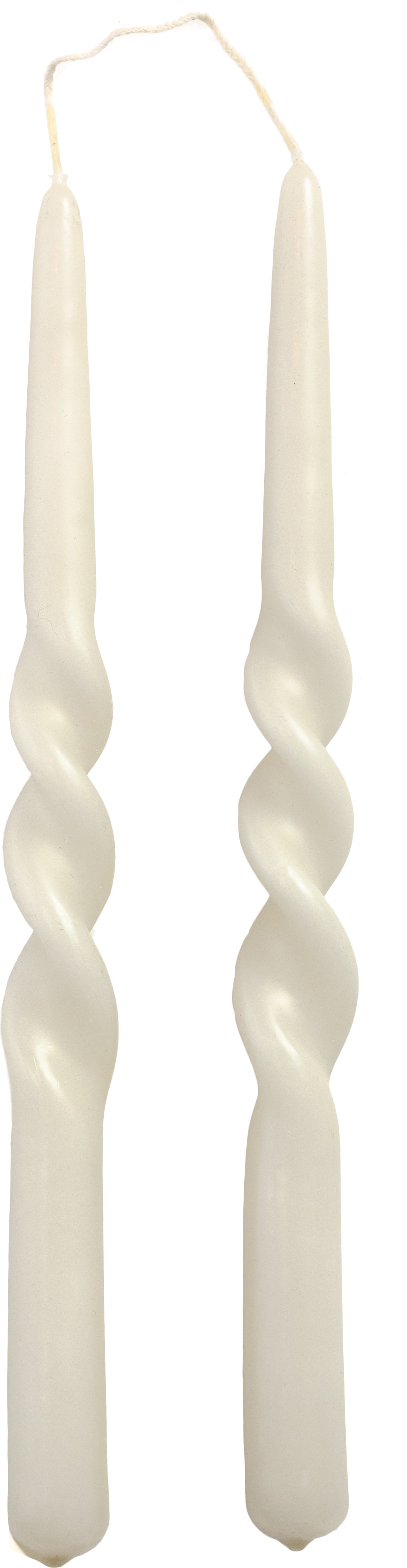 Rustik Lys dinerkaars Twist grijs 8,5 uur 2 stuks