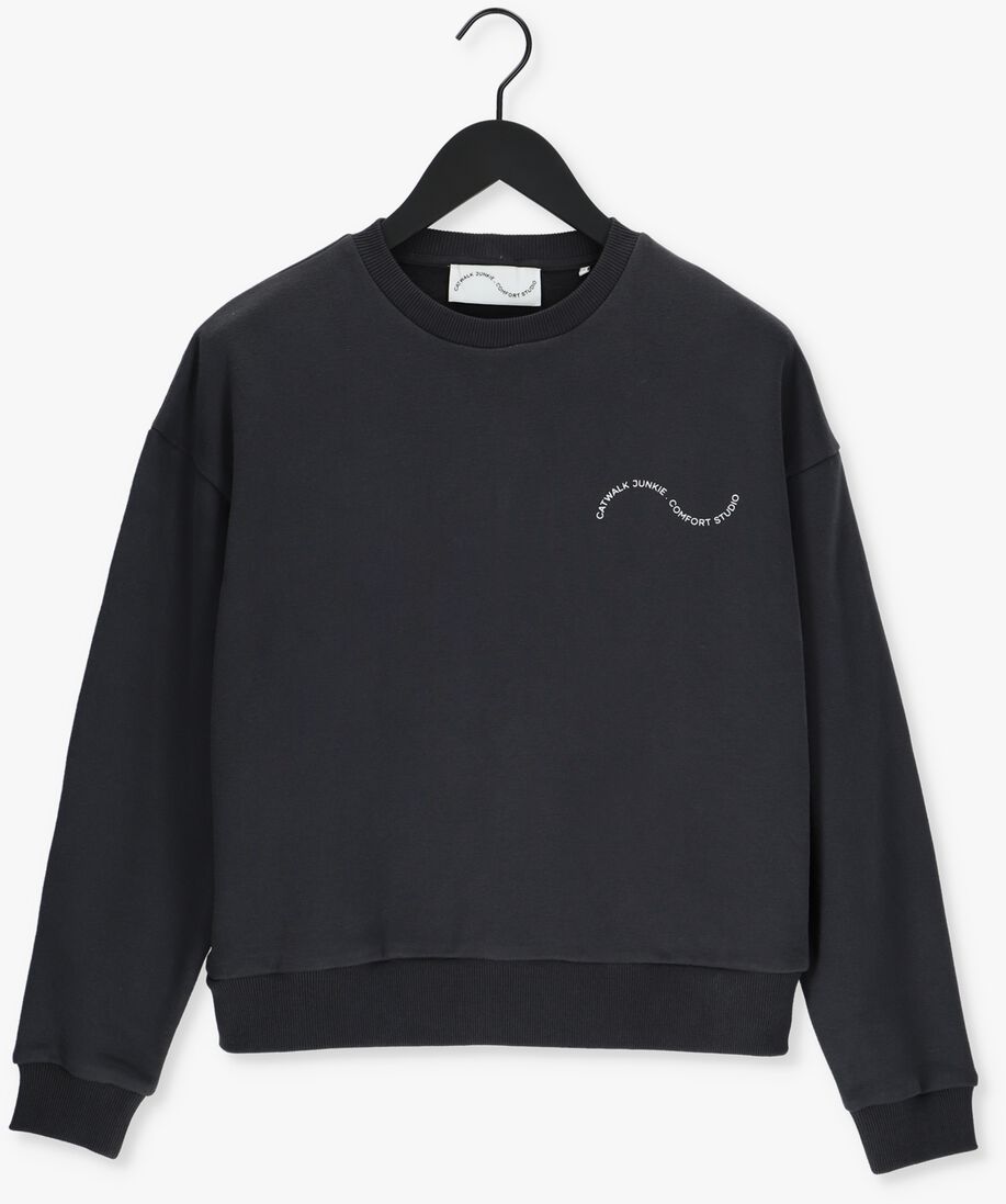 CATWALK JUNKIE donkergrijze catwalk junkie sweater sw be good do good