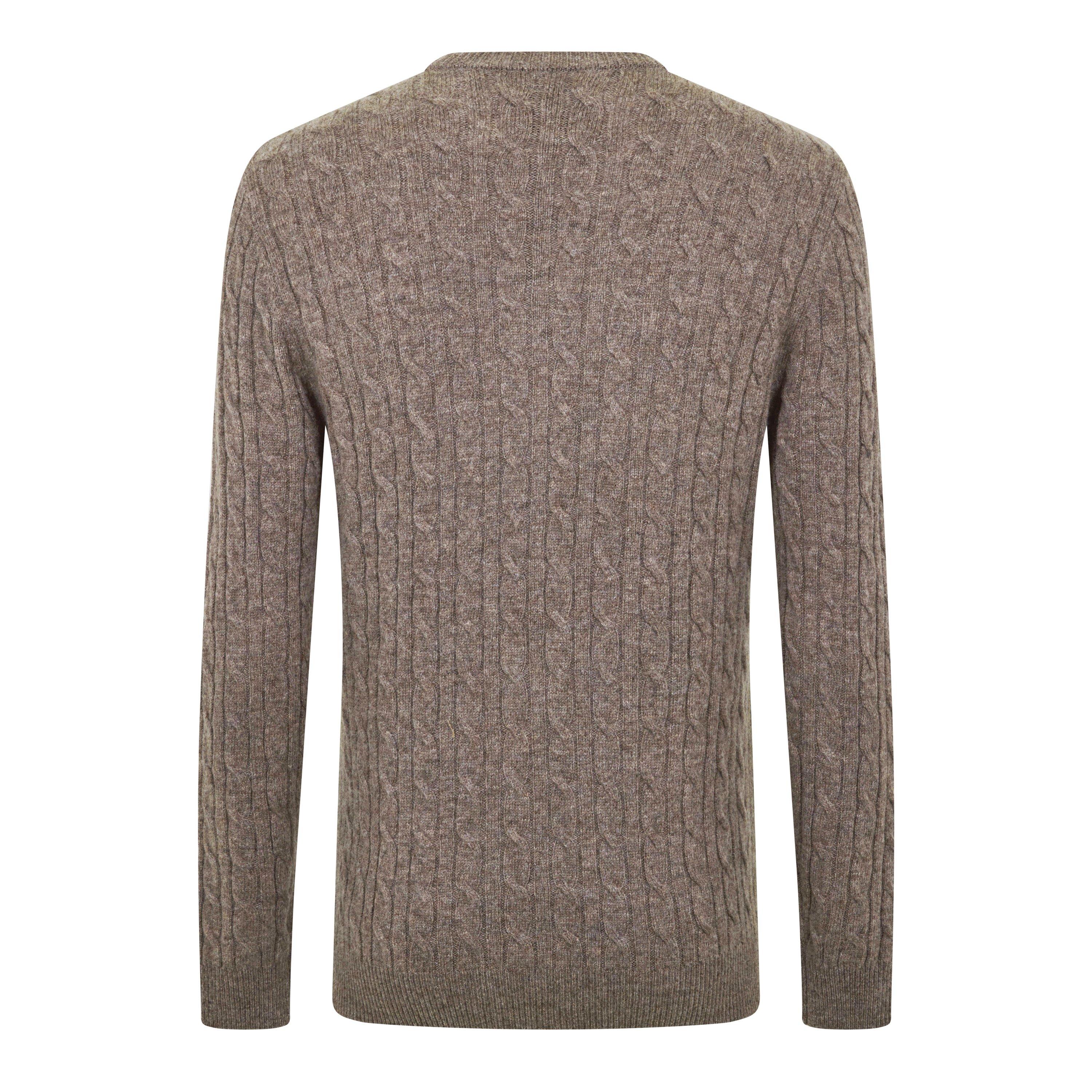 Jack Wills Marlow Merino Wool Blend Cable Knitted Jumper