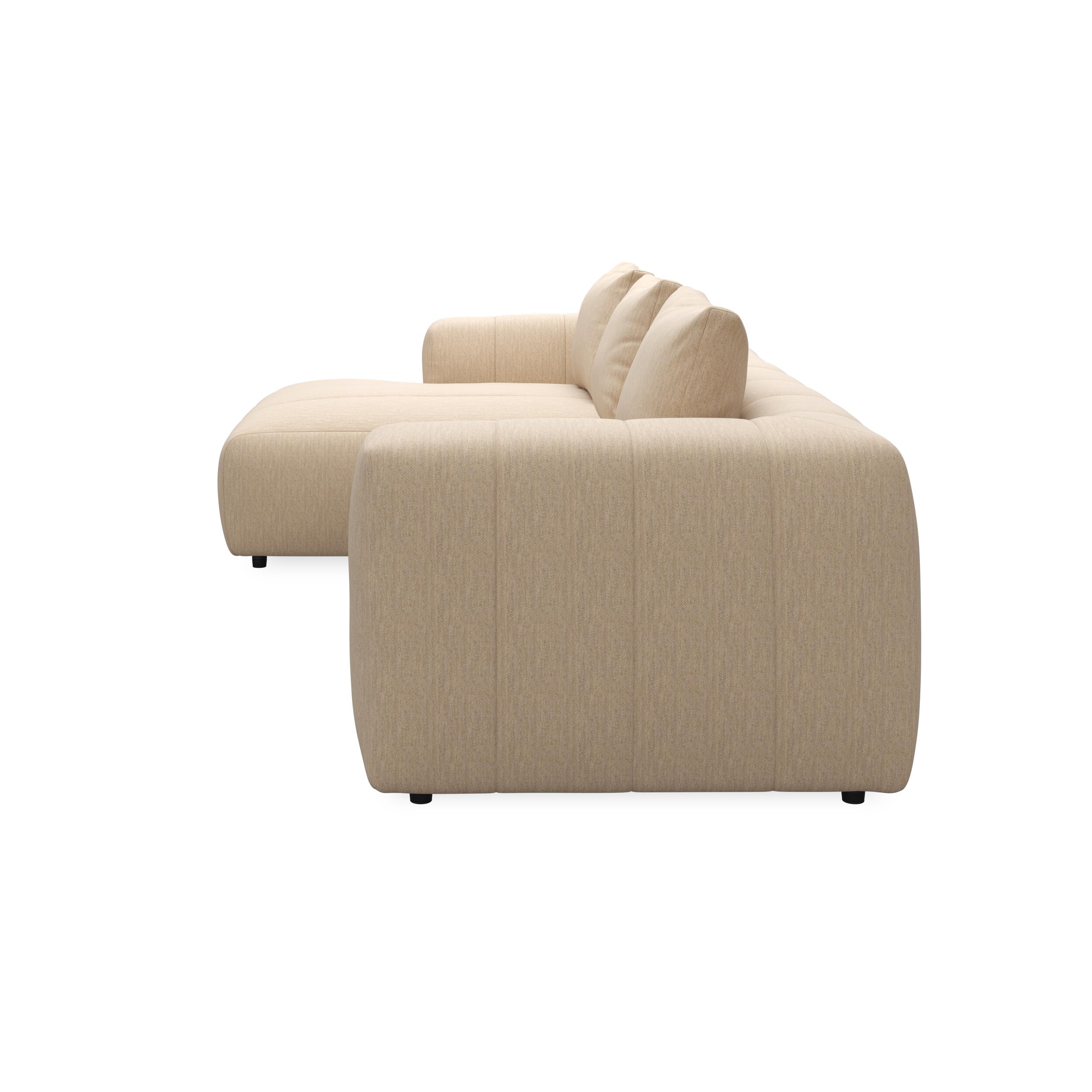 Ingvar venstrevendt sofa med chaiselong