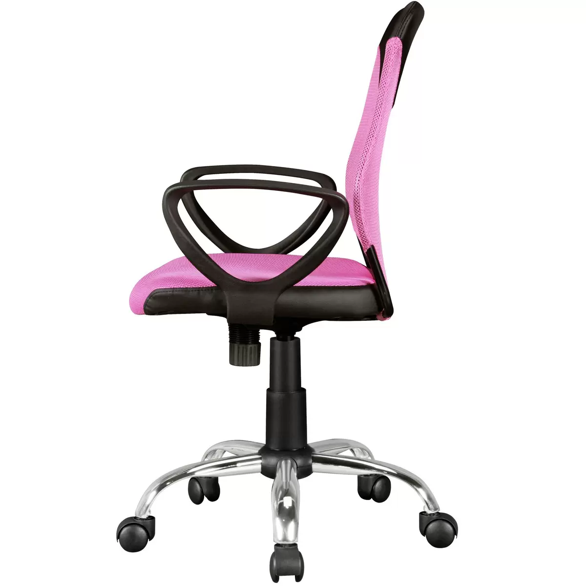 Bürostuhl Cartagena rosa,silber