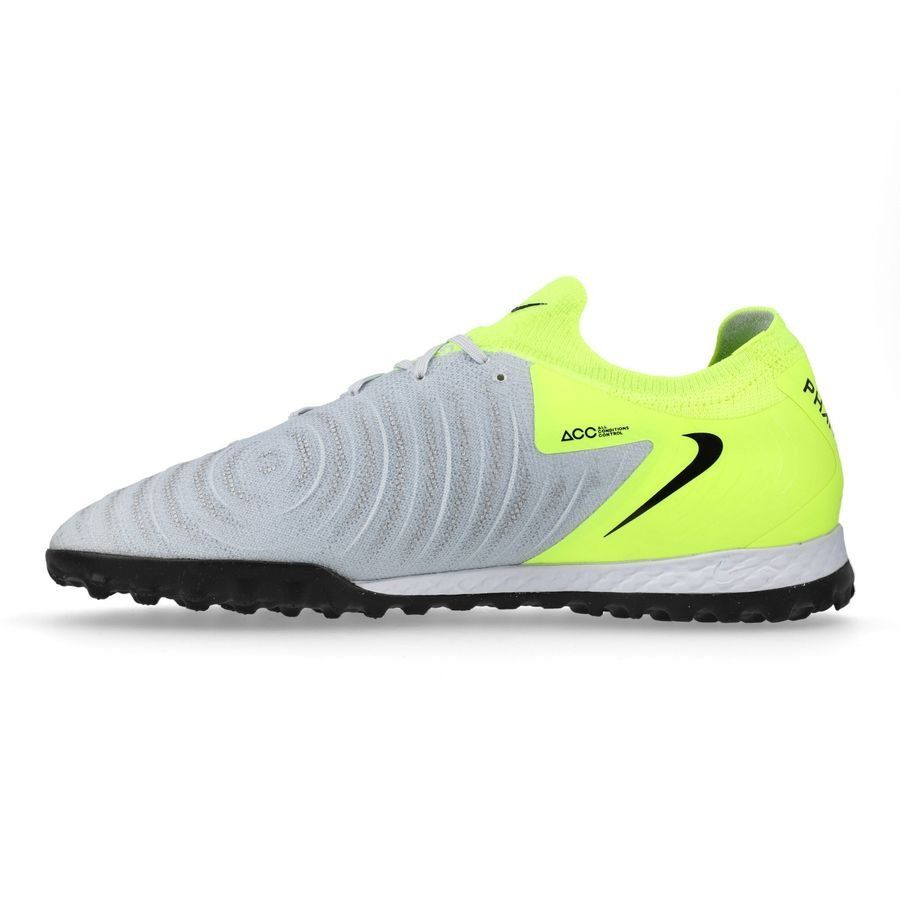 Nike Phantom GX II Pro TF Mad Voltage - Argenté/Noir/Jaune Fluo
