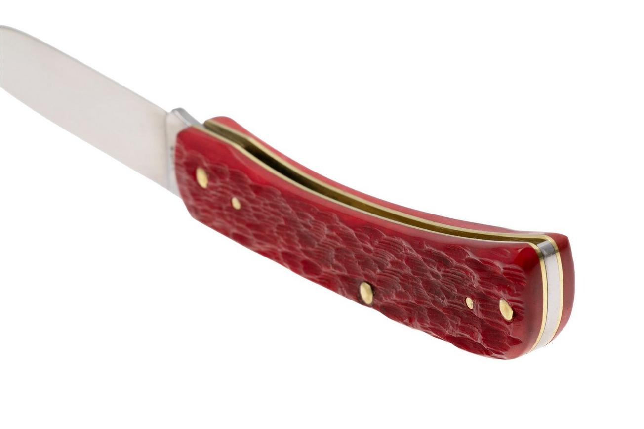 Case Sod Buster Jr Dark Red Bone, Peach Seed Jig, 31945, 6137 CS zakmes