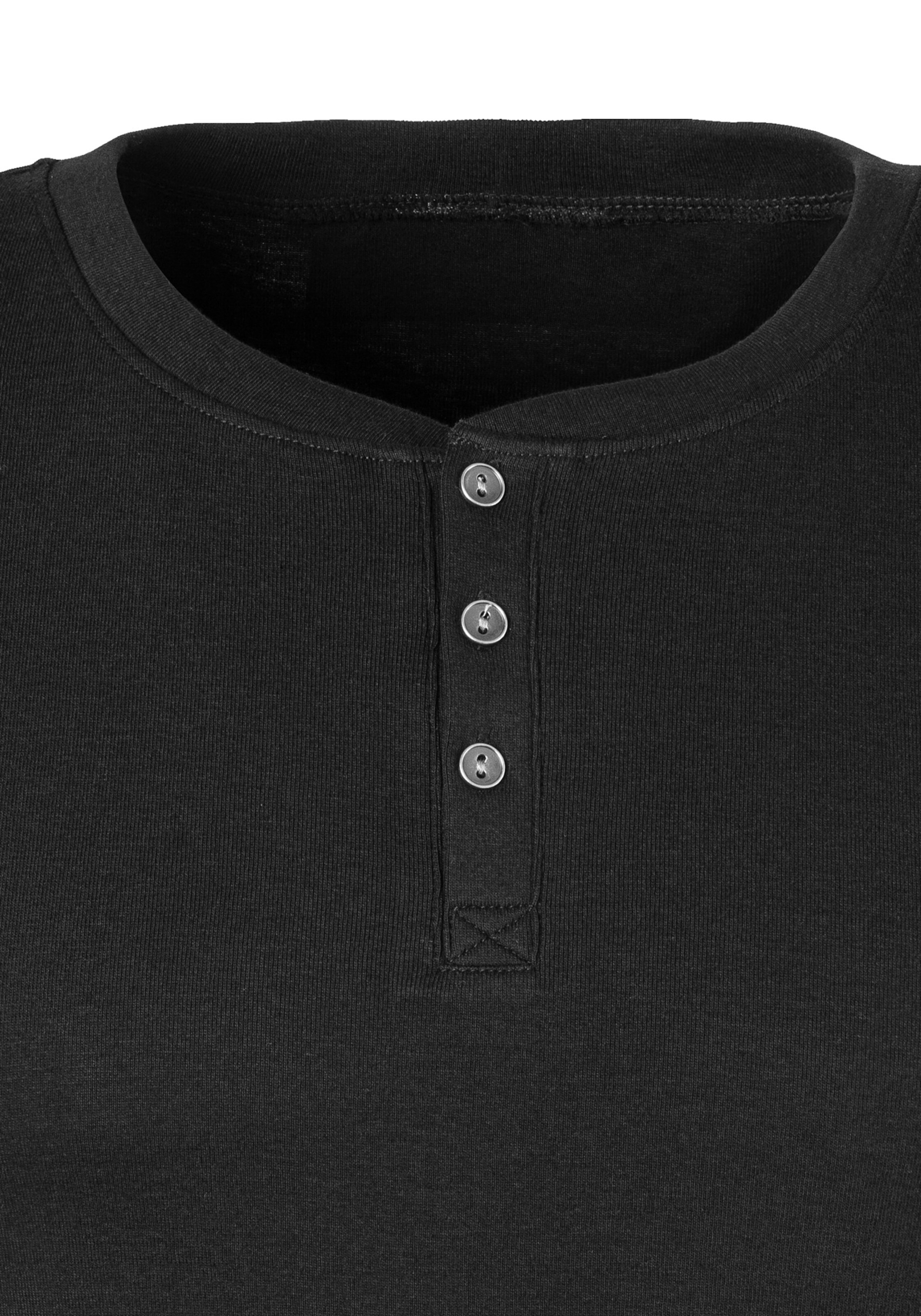H.I.S T-Shirt in schwarz