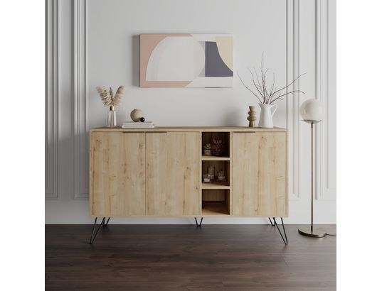 CONCEPT1 - Bahut Clara chene 142 x 35,6 x 83cm