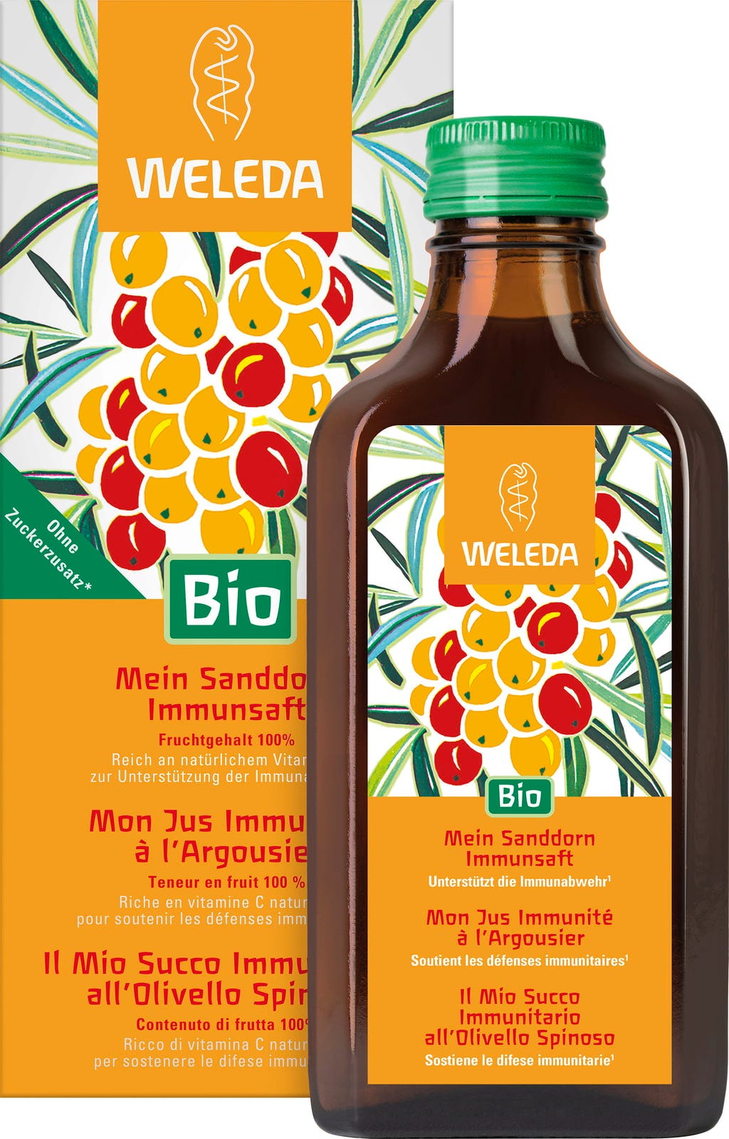 Weleda  Mein Sanddorn Immunsaft Bio, 200 ml