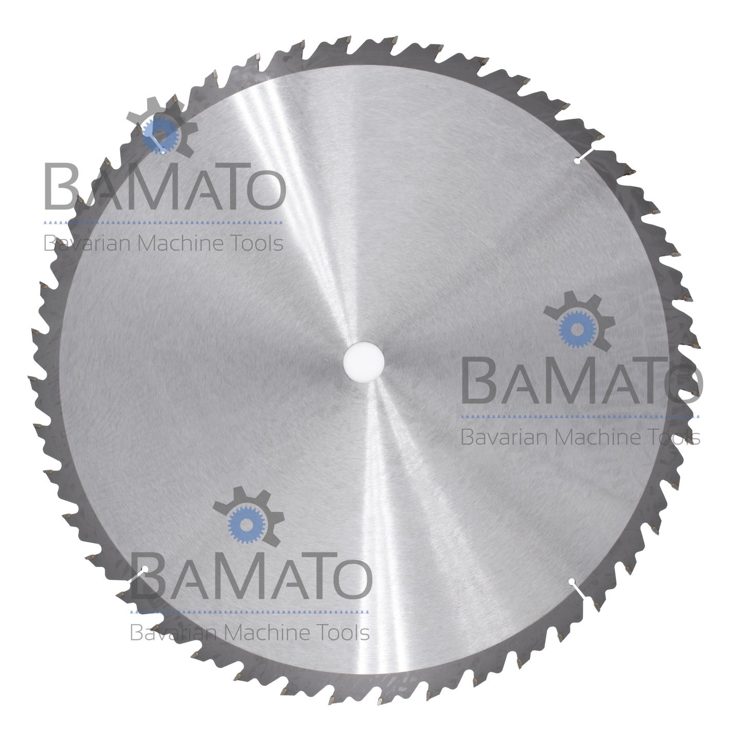 BAMATO Sägeblatt 500mm mit 44 HM Zähnen, 30 mm Bohrung