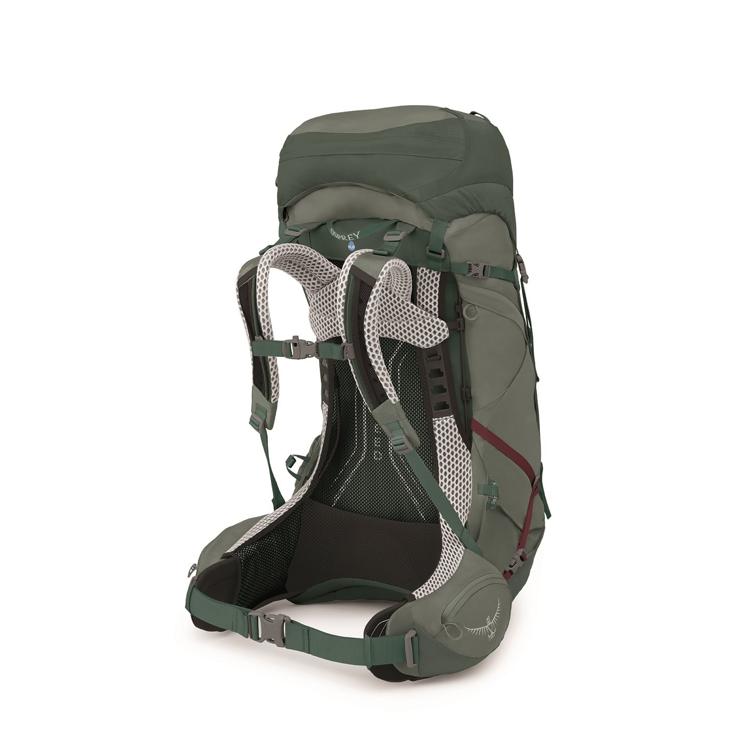 Osprey Aura AG LT 50 WXS-S koseret-darjeeling spring green