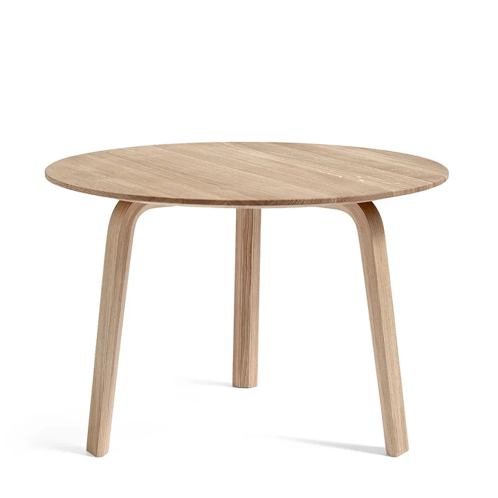 HAY - Bella Couchtisch Ø 60 cm / H 39 cm, Eiche matt lackiert