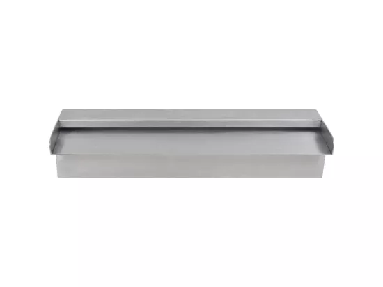 Lame d'eau rectangulaire 45cm Acier inoxydable pour piscine