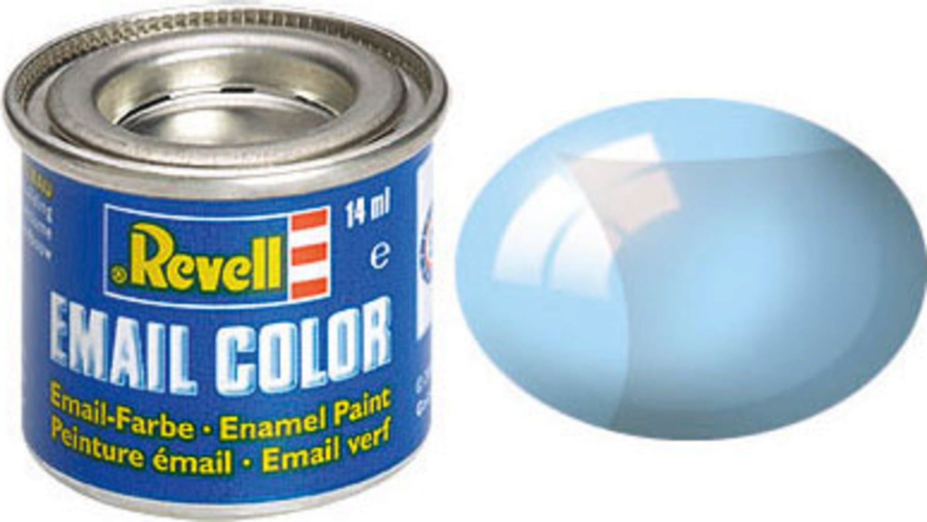 Revell  Email Color blau, klar, 14 ml    Die beliebten Farben von Revell in 89 verschiedenen Farbtönen