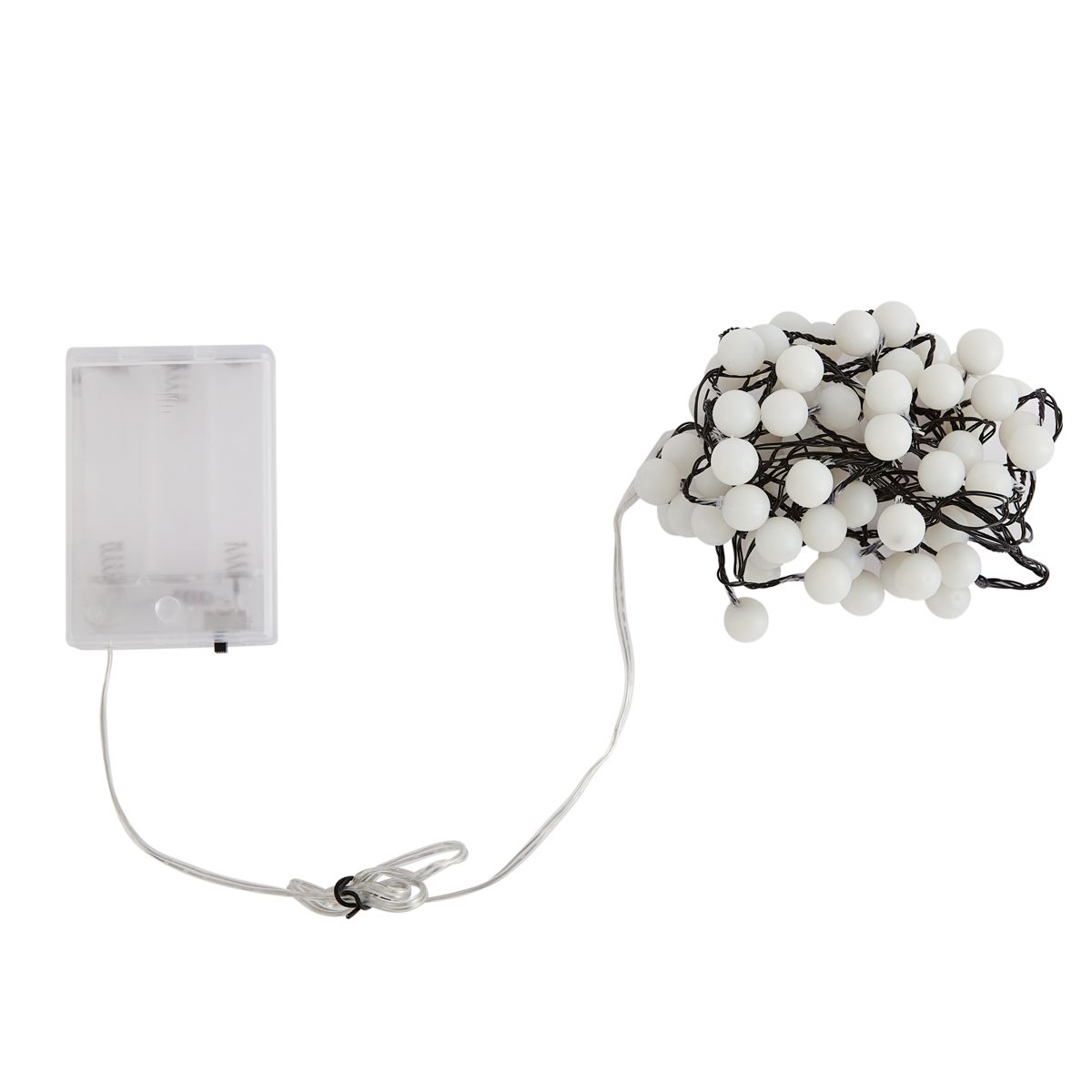 Kerst lichtsnoer groen met 70 LED's wit 3,5m IP20 - Dasher