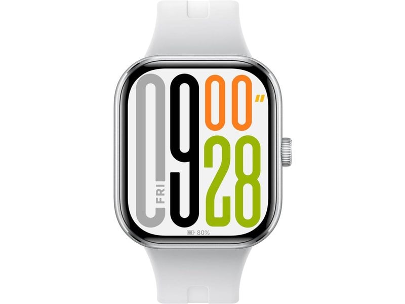 Xiaomi Redmi Watch 5 Silber Smartwatch mit ultragrossem 2.07-Zoll-AMOLED-Display