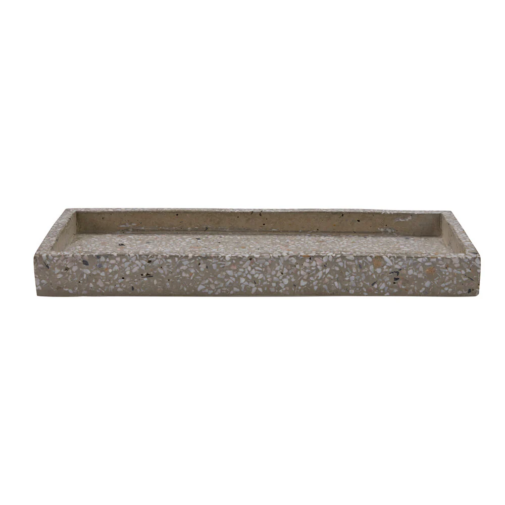 Bahne Interior  Terrazzo bakke, firkantet - brun