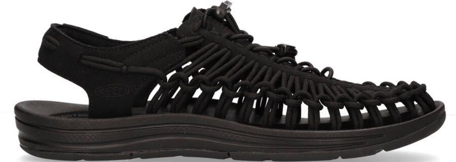 KEEN Sandalen Heren Uneek M Maat: 40 Materiaal: Suède Kleur: Zwart