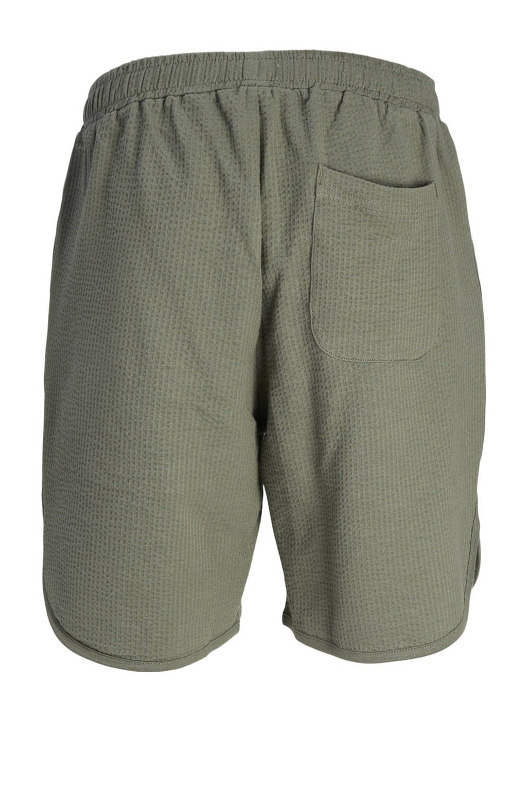 JACK & JONES loose fit sweatshort JPSTKARL JJFRED armygroen