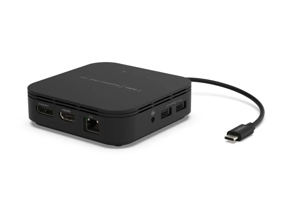 Belkin Thunderbolt 3 Dock Core - Dockingstation - Thunderbolt 3 - HDMI, DP - 1GbE