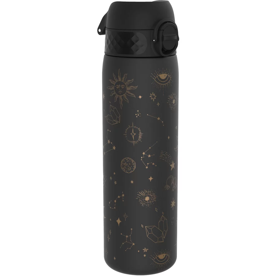 ion8 Trinkflasche auslaufsicher 500 ml Universum  schwarz