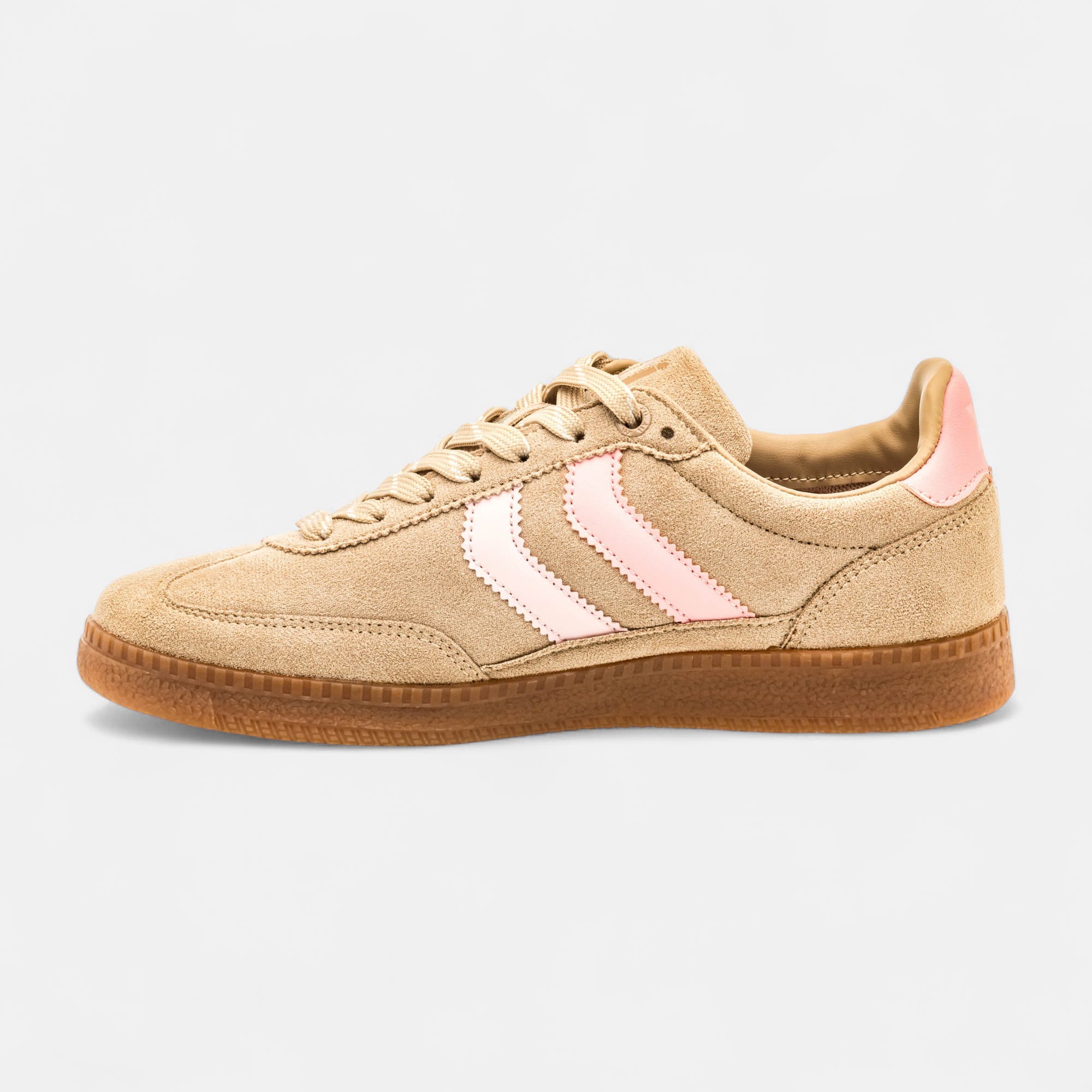 Baskets basses Femme beige