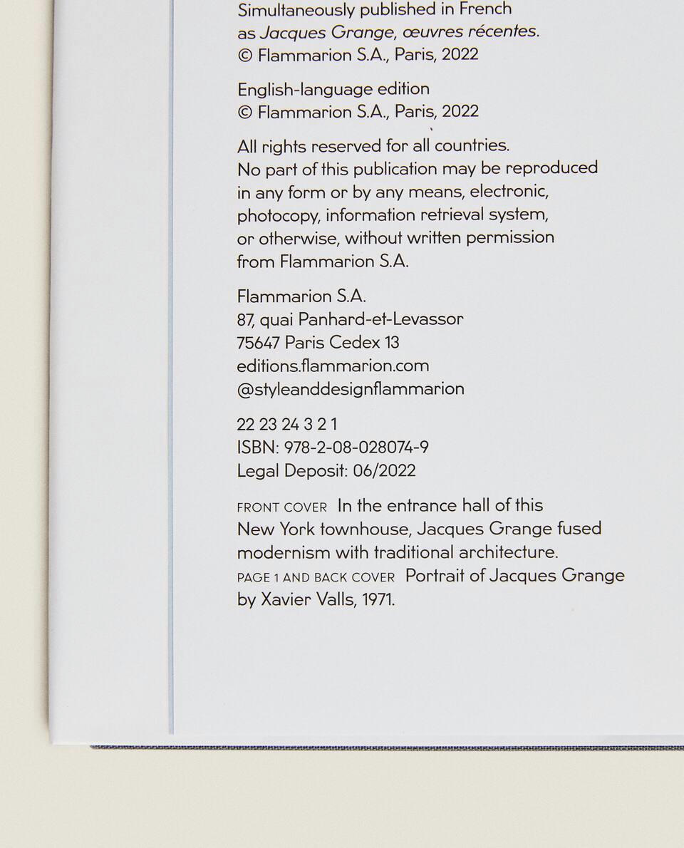 LIVRO DE JACQUES GRANGE