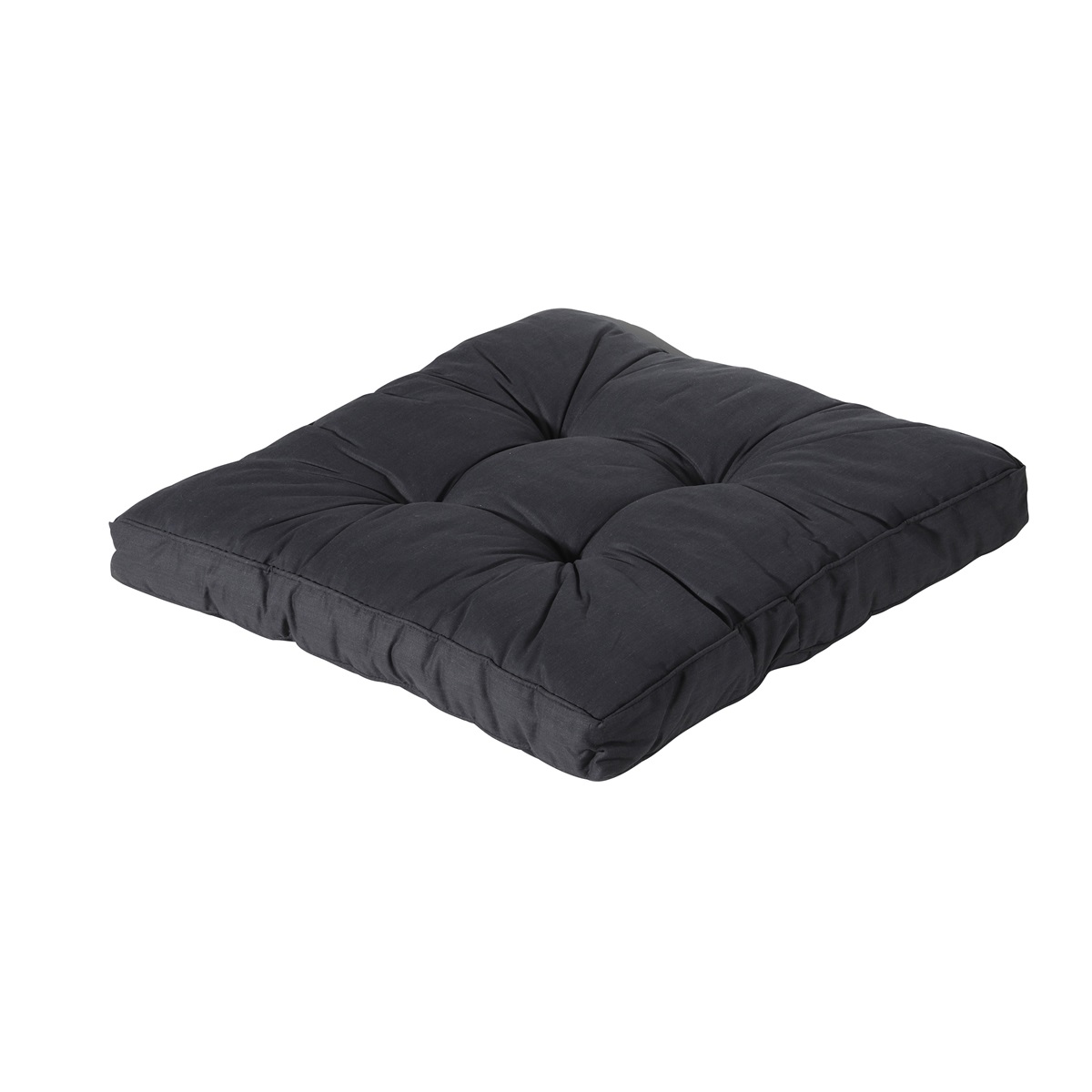 Madison Basic black Zitkussen - Set van 2