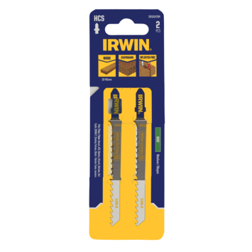 Irwin decoupeerzaagblad medium T-aansluiting voor hout - 2 stuks