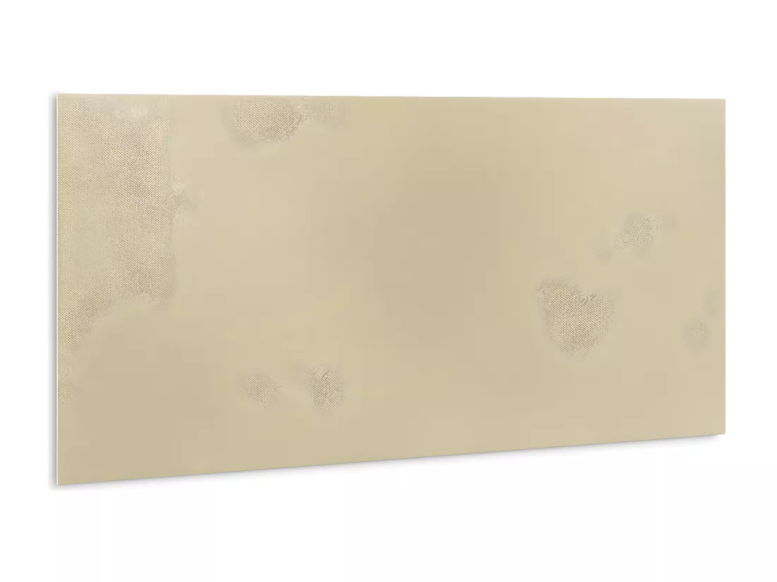 Panneaux muraux autocollants en vinyle imperméable - Coloris Beige 100 x 50 cm