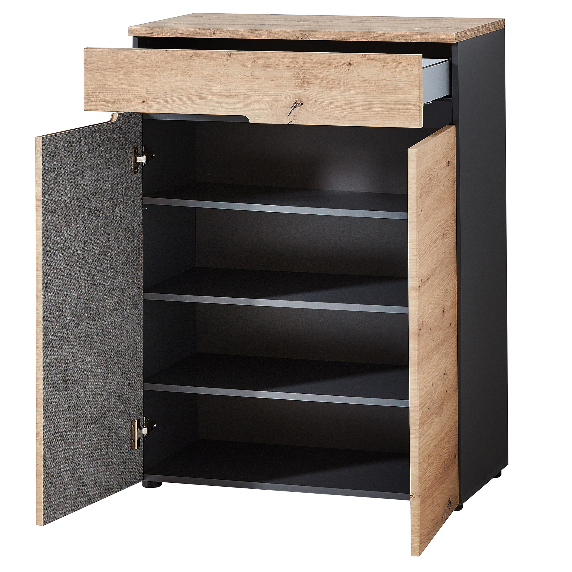 Schuhschrank - Artisan Eiche - Softclose - 80 cm