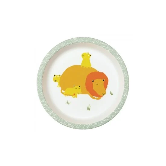Assiette bébé 18cm   La Savane        de               Petit Jour Paris