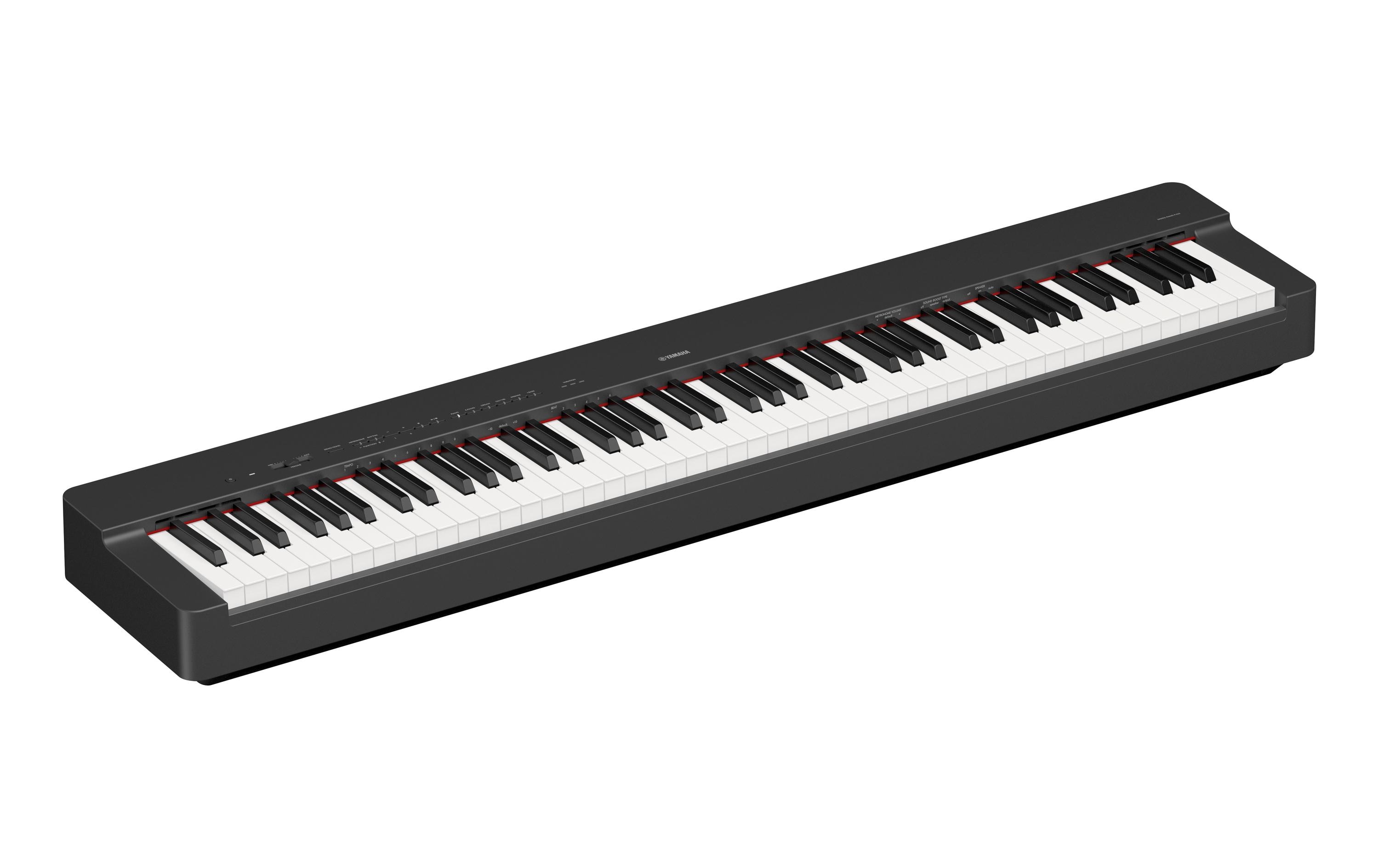 E-Piano P-225B<br>Kompaktes Digitalpiano mit Klang und Funktionen für fortgeschrittene Spieler