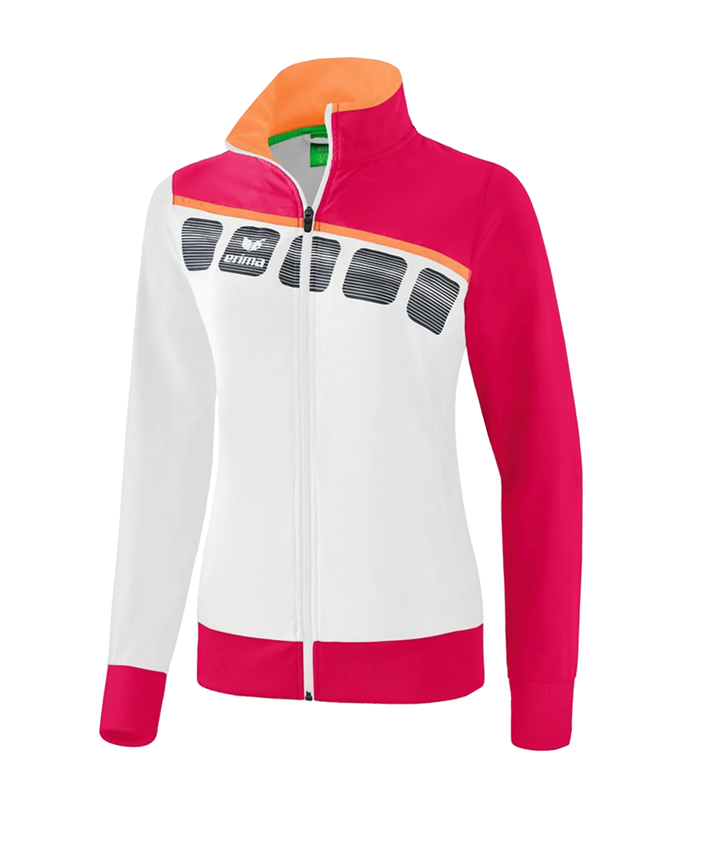 Erima 5-C Präsentationsjacke Damen Weiss