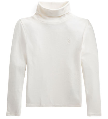 Polo Ralph Lauren Bluse - Weiß m. Rollkragenpullover