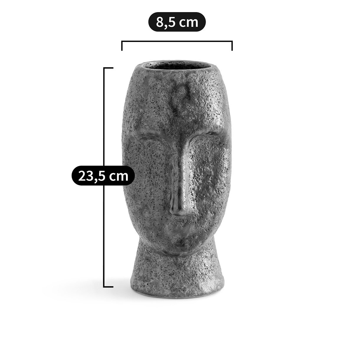 AM.PM<br>Vaso de cerâmica para flores, Oro