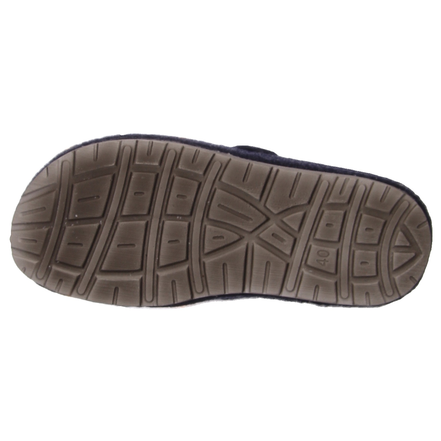 Fischer Pantoffeln dunkelblau blau