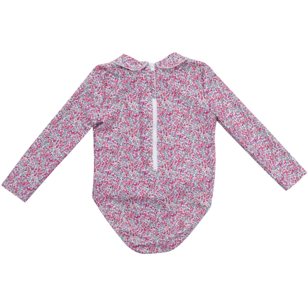 Køb Petit Crabe Wiltshire Bud Peeter Pan Krave Badedragt L/S - Med Liberty© Stof