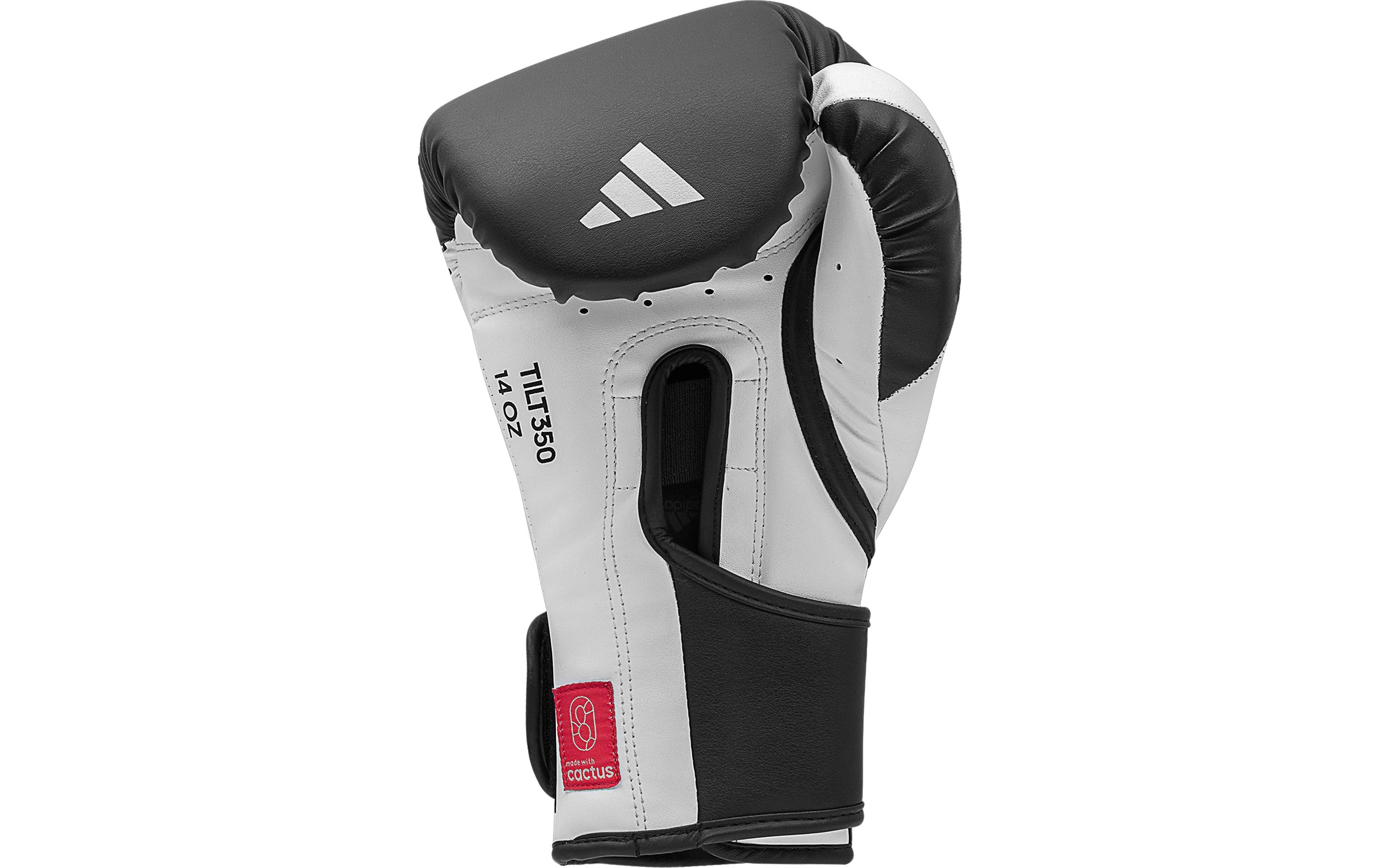 Speed Tilt 350V 14 oz Schwarz/Weiss<br>Boxhandschuhe