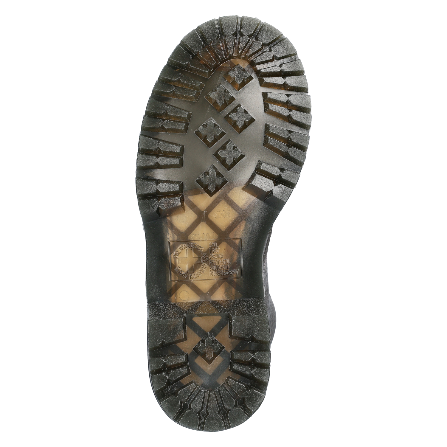 Dr Martens 1460 Pascal Virginia dames veterboot Dr. Martens Grijs