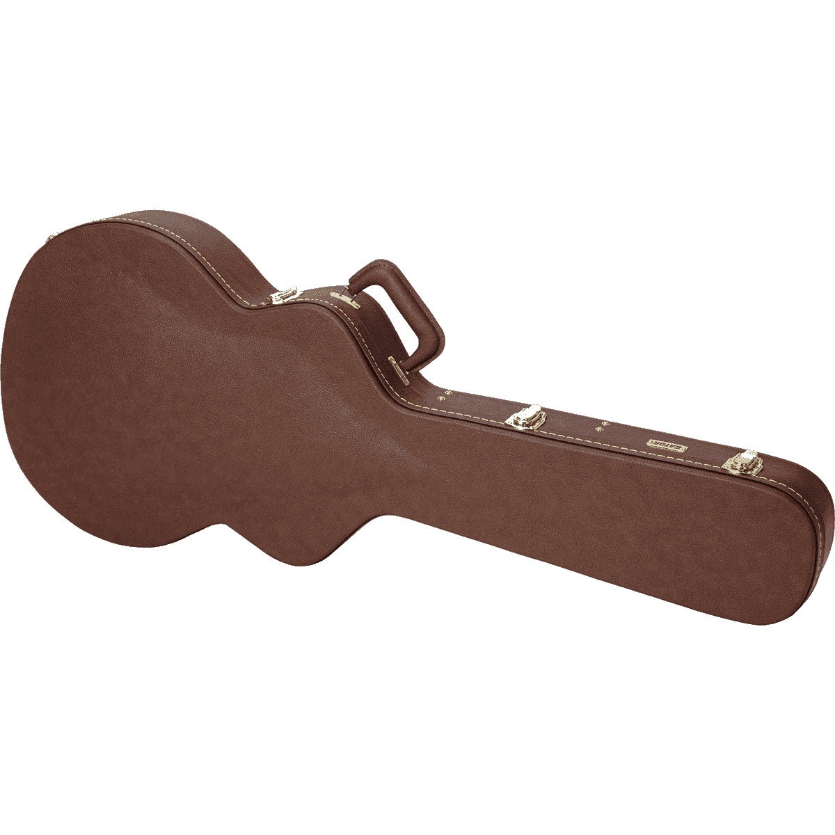 Gator Cases GW-335-BROWN houten koffer voor semi-hollow gitaar