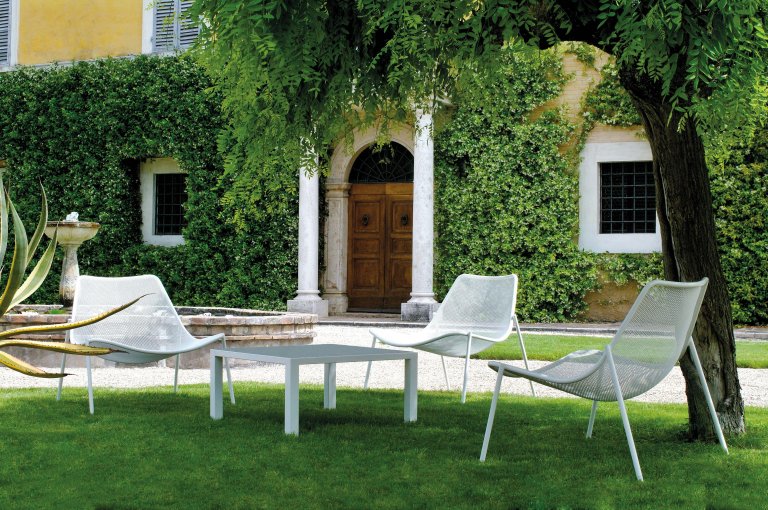 Emu Zitkussen voor Round Lounge fauteuil white