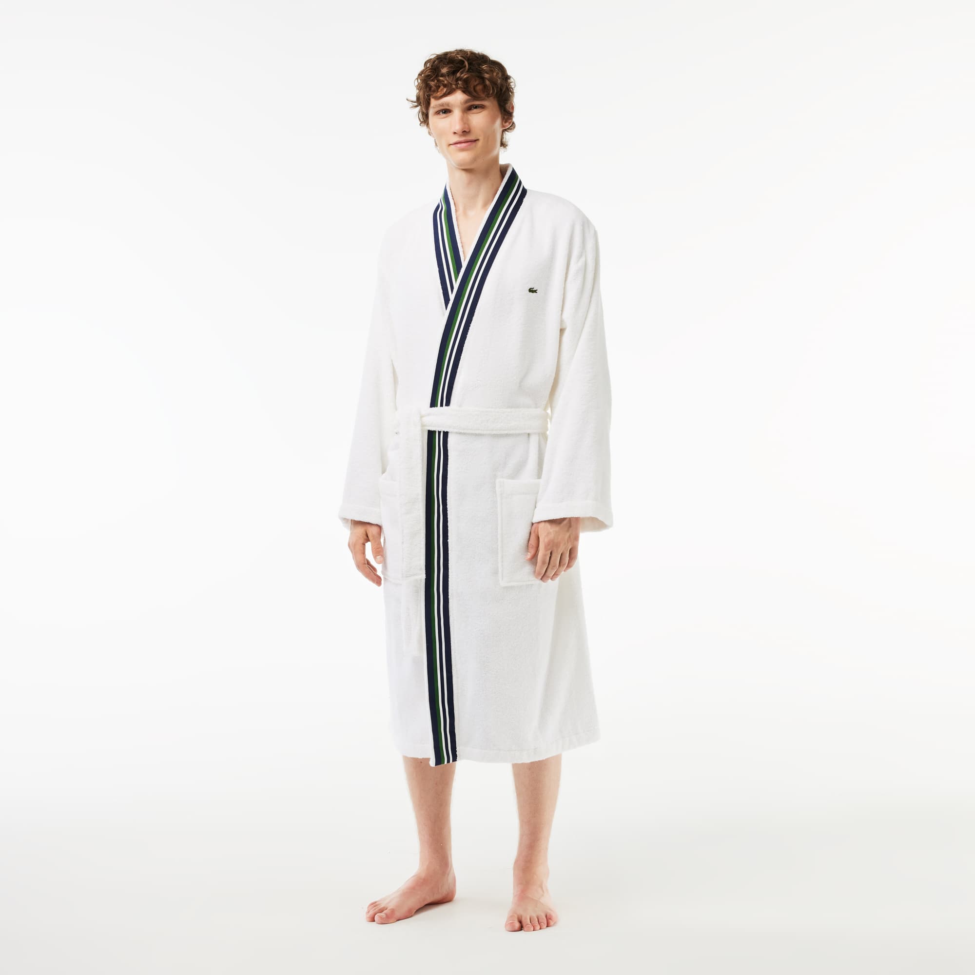 Peignoir L Club Peignoirs de bain - Blanc - Lacoste - Homme